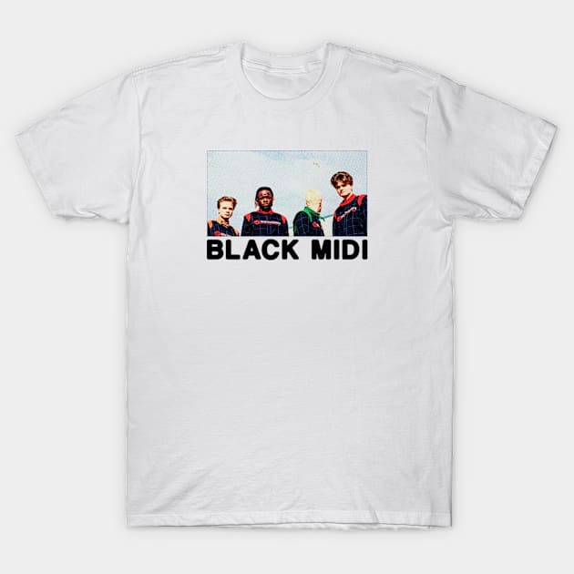 Black midi t shirt clearance